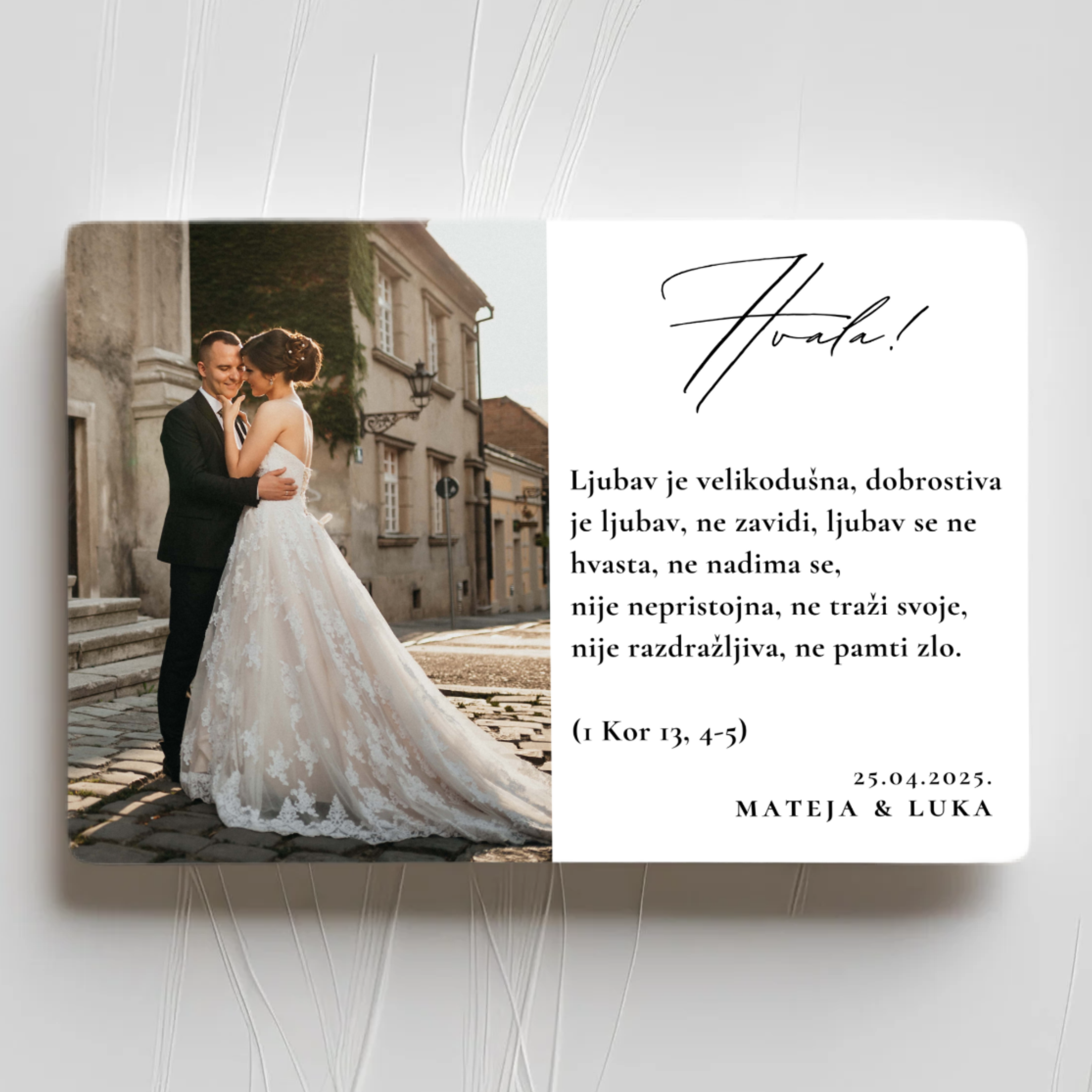 Zahvalnice za Vjenčanje - Slika 5