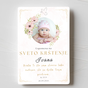 Zahvalnice za Krštenje - Dizajn 7