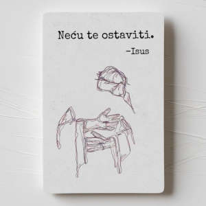 Magnetić s biblijskim citatom - Dizajn 1